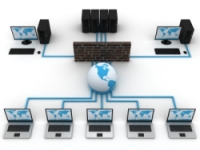 Computer Network with Firewall